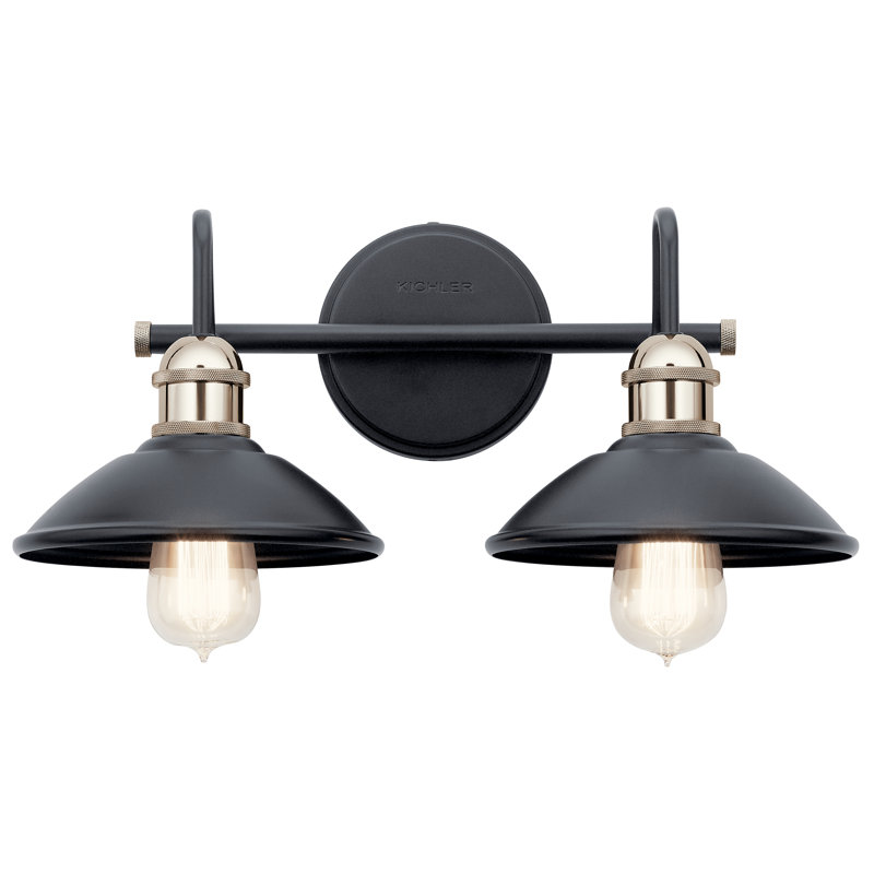 Ochsner 2 - Light Dimmable Vanity Light, Black