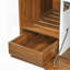 Meuble chat moderne 2 en 1, bac à litière et table d'appoint avec rangement pour 2 petits chats-608274473