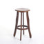 Chaises de patio en bois avec tabouret Pike