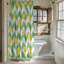 Refreshing Lemons - 1 Piece Standard Shower Curtain-523806226
