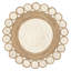 Tapis crème / naturel Adwin-2116369005