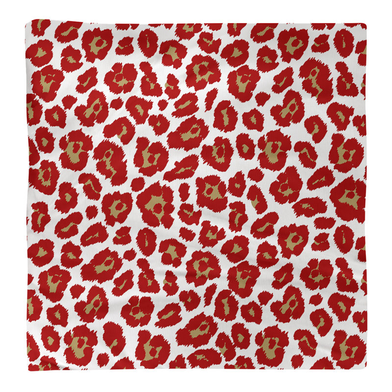 Serviette de foot San Francisco, Blanc / or, 10 po x 10 po