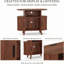 Support pour tourne-disque 35 po Mid-Century
