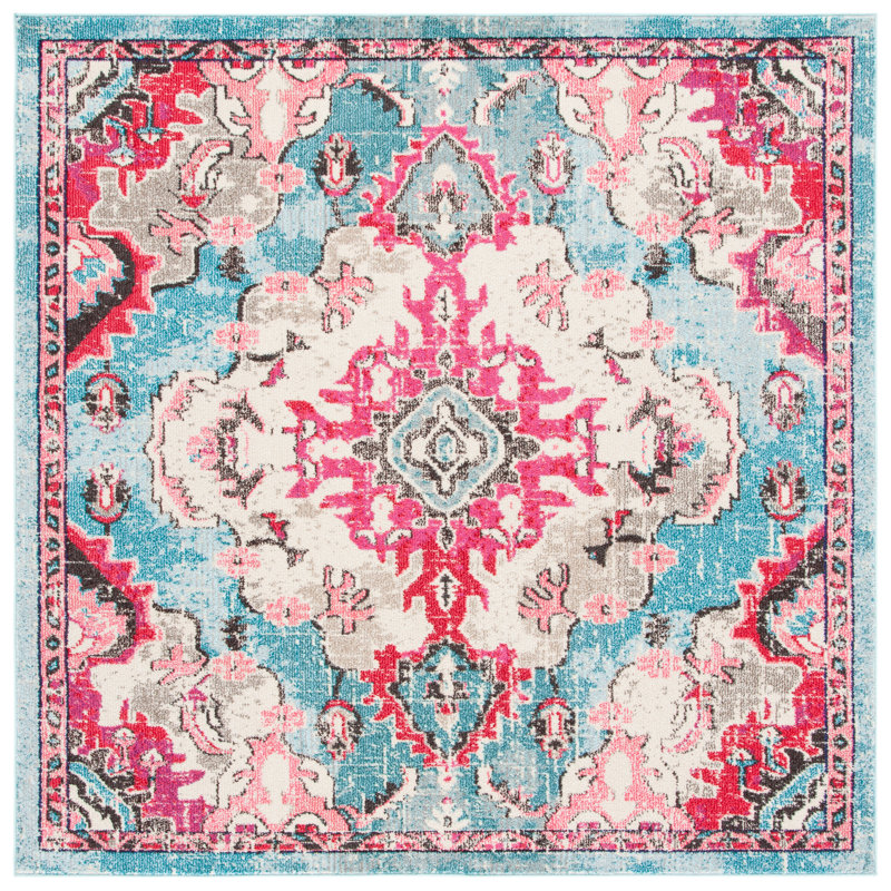 Mornington Performance Oriental Rug, Square 6'7"