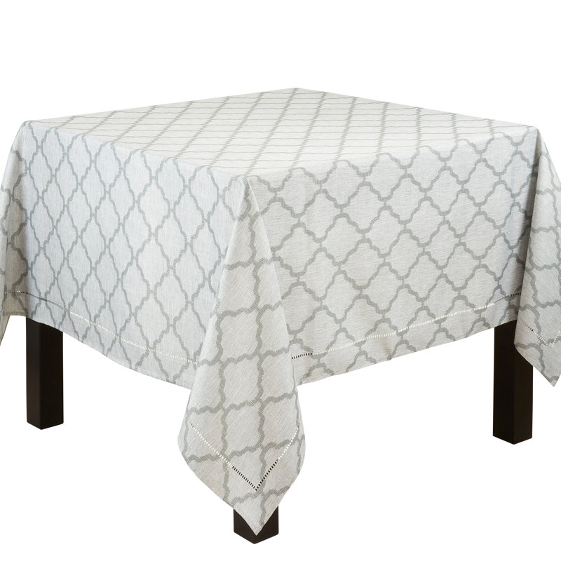 Tablecloth, Gray, 70" x 70"