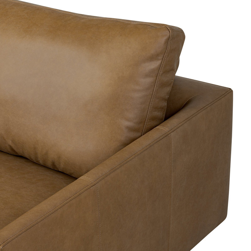 Melle 2Pc Sectional W/ LAFC-Omari Natural, Omari Natural Polyester Blend, Left Hand Facing