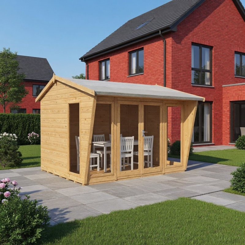 Shire Burghclere Summerhouse 10 Ft X 8 Ft