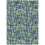 Tapis intérieur / extérieur bleu Zarifa -1652139734
