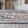 Huddleston Ornate Large Medallion Machine-Washable Blue/Beige Rug