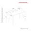 Felan Solid Wood Base Writing Desk