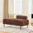 49.6" Wide Upholstered Bench with Adjustable Back-891330336