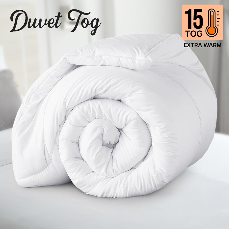 Soft & Cozy Anti Allergic Hollowfiber Duvet 15 Tog Winter, Double