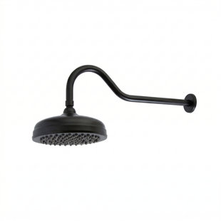 Gooseneck Showerhead 8" Diameter with 2.5 GPM