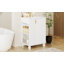 Meuble-lavabo de salle de bain avec lavabo, armoire de salle de bain avec tablette de rangement latérale ouverte-1178212169