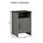 Rustic Farmhouse Style 1Pc Side Table