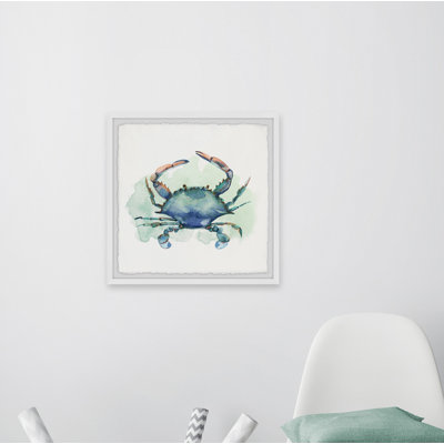 Notre Bon Crabe Celeste - Single Picture Frame Print