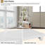 142.98cm H x 101.52cm W Steel Bookcase-1999185889