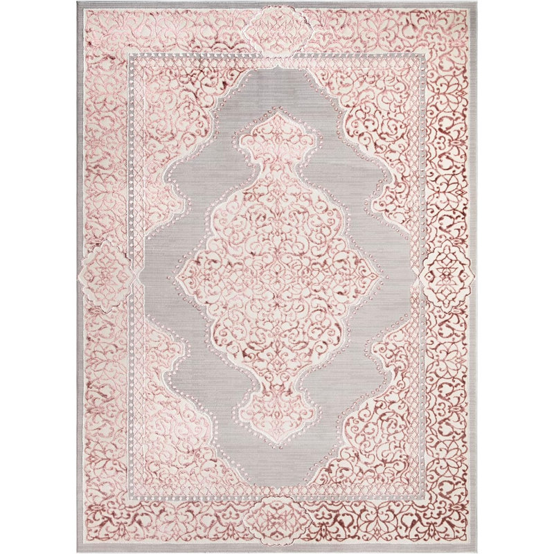 Carenda Floral Area Rug, Rectangle 160 x 230cm