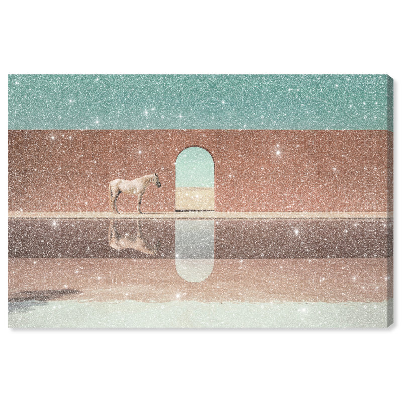Western Reflections Print by Oliver Gal, 15"H x 10"W, Gallery Wrapped