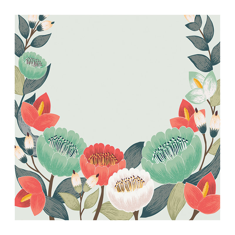 Anandita Matte Peel & Stick Mural, 250 x 250cm
