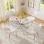  Round Glass Pedestal Dining Set-513883905-513286079-513286076