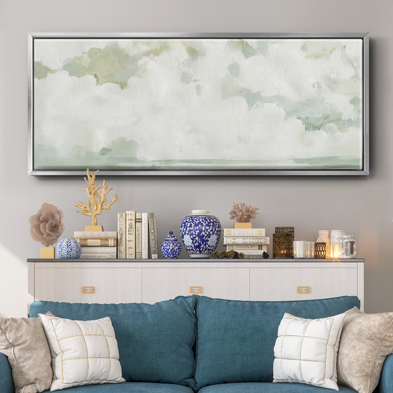Quiet Moors II- Framed Canvas, 20" H x 50" W