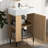 21.6" Wooden bathroom vanity