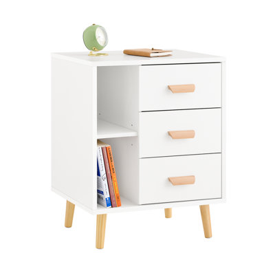Rousseau 48cm W Bedside Table