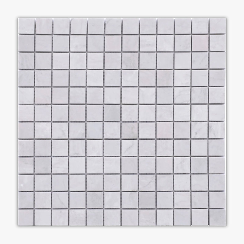1" x 1" Marble Grid Mosaic Wall & Floor Tile