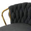 Tabouret haut de conception moderne avec pieds plaqués or pour la cuisine et la salle à manger, idéal pour le café, le bar et le restaurant-1025376383