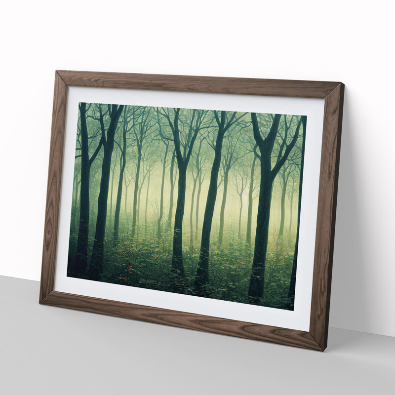 An Exquisite Forest - Framed Print, Walnut, 25cm H x 34cm W x 2cm D