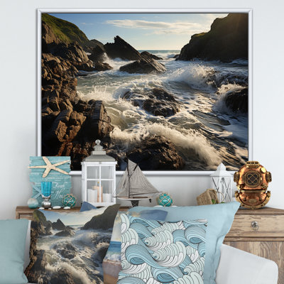 " Beach Photo Tranquil Tide III "