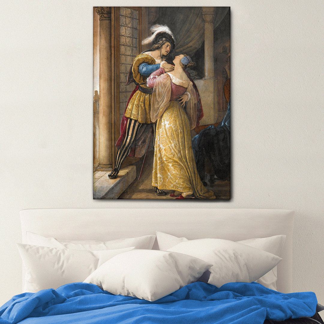 Acrylbild Romeo E Giulietta von Francesco Hayez