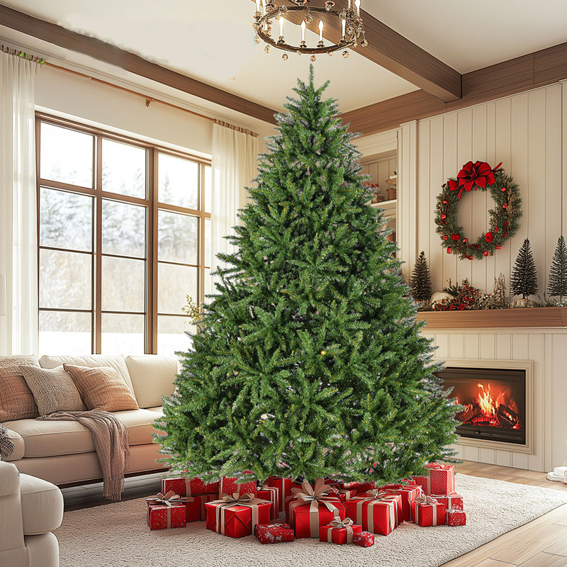 Arbre de Noël artificiel pour le temps des Fêtes, 7', Non pré-éclairé