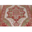 Tapis oriental géométrique Heriz Serapi noué à la main 10 x 13