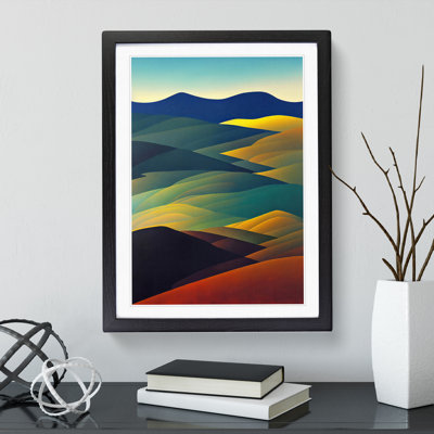 Abstract Meadow Landscape No.2 - Wall Art