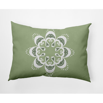 Floral Reversible Throw Pillow