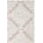 Bernon Hand Tufted Viscose/Wool Damask Rug in Silver/Ivory-48461904