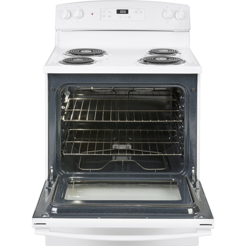 30" 5 cu. ft. Freestanding Electric Range, White
