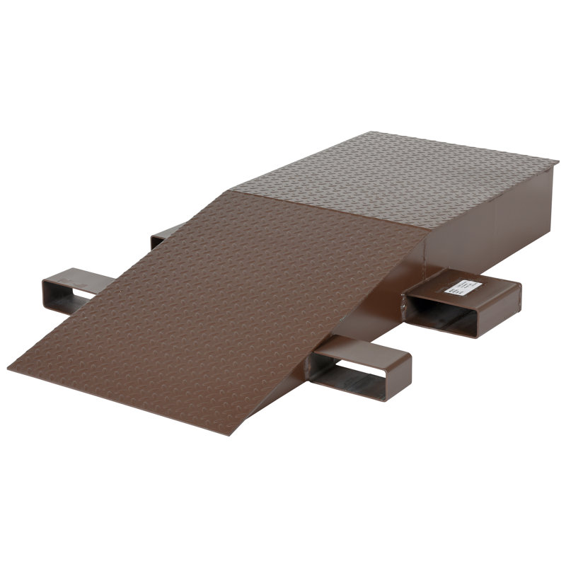 Rampe portable vestil, H 13 po x l 39 po x P 72 po