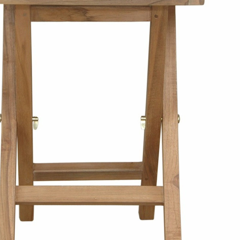 Table d'appoint d'extérieur pliante 20 po