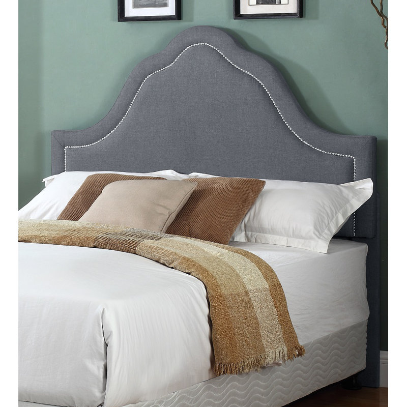 Tête de lit tapissier Scaife, Gris