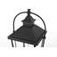 Luminaire suspendu d'extérieur noir 21 pouces Allyiah