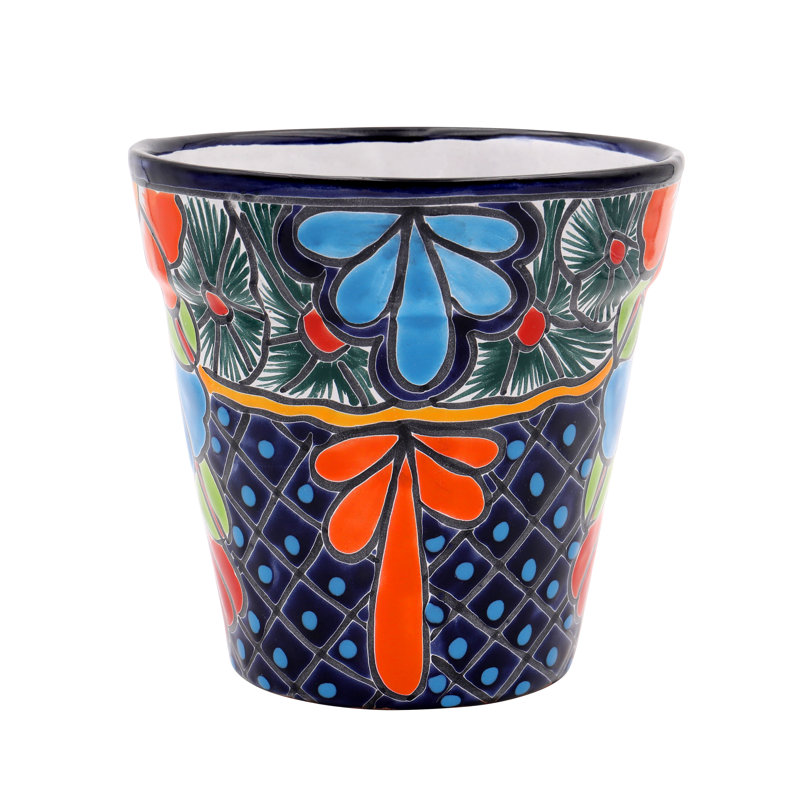 Talavera Vase bleu