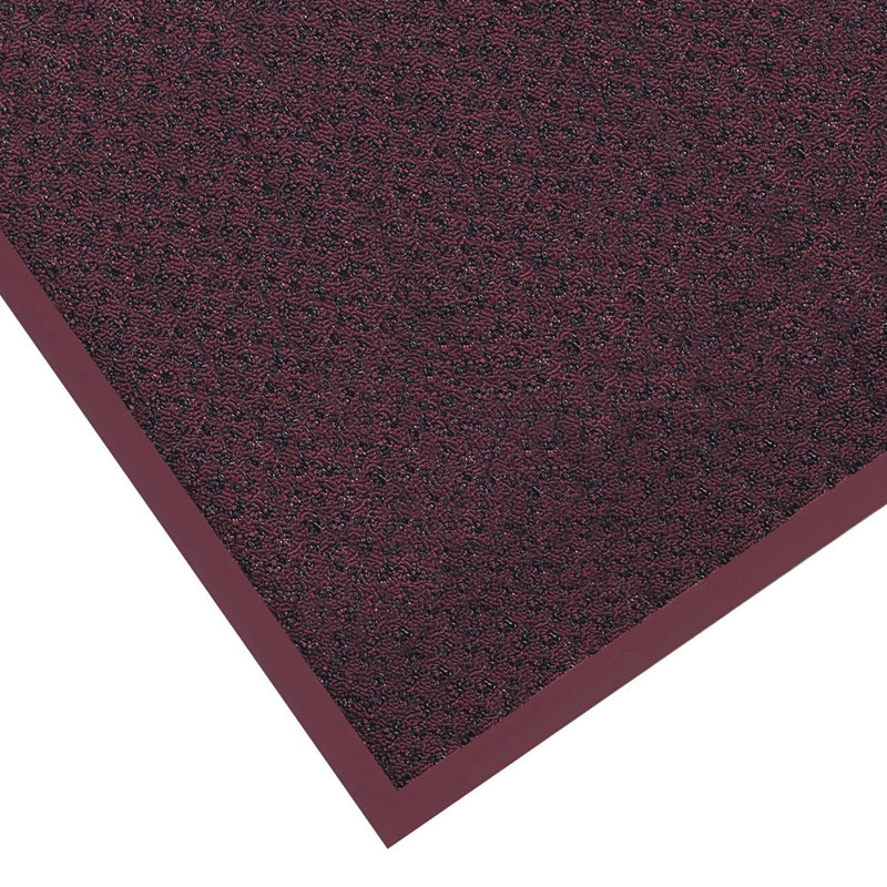 Paillasson d’extérieur de préférence Uni Yaeko, Rectangle 4 pi x 6 pi, Bourgogne