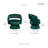 Deryn 27" Modern & Contemporary Swivel Chair with Velvet Fabric Upholstery, 360-Degree Swivel, Foam over Pocket Coils-1512228573