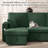 Sleeper Sofa, 82 Inch Pull Out Sofa Bed with Reversible Storage Chaise, USB & Type-C Charging, Hidden Cup Holders, L Shaped Sectional Couch for Living Room, Apartment, Small Space-1155351795