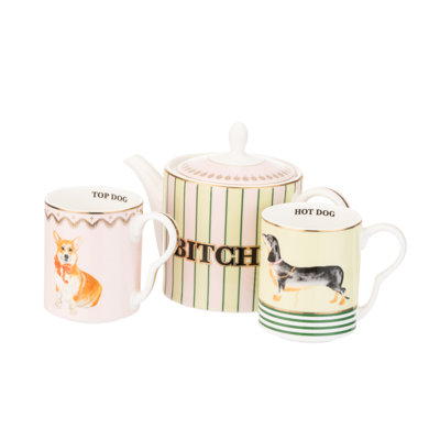 Yvonne Ellen No Pattern Teapot Set