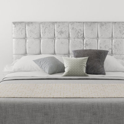 Wellington Upholstered Twill Panel Headboard