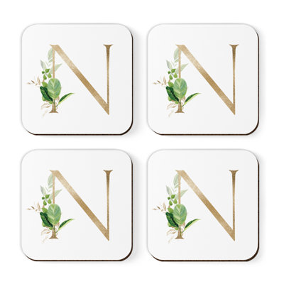 Sous-verre à monogramme Exotic